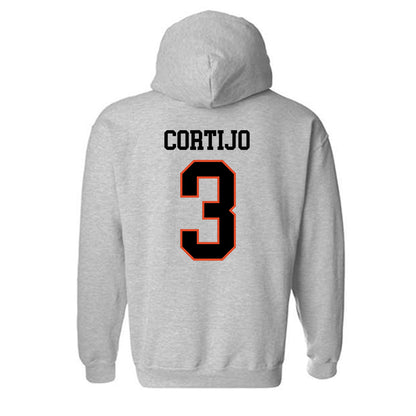 Oregon State - NCAA Men's Soccer : Fran Cortijo - Classic Shersey Hooded Sweatshirt-1