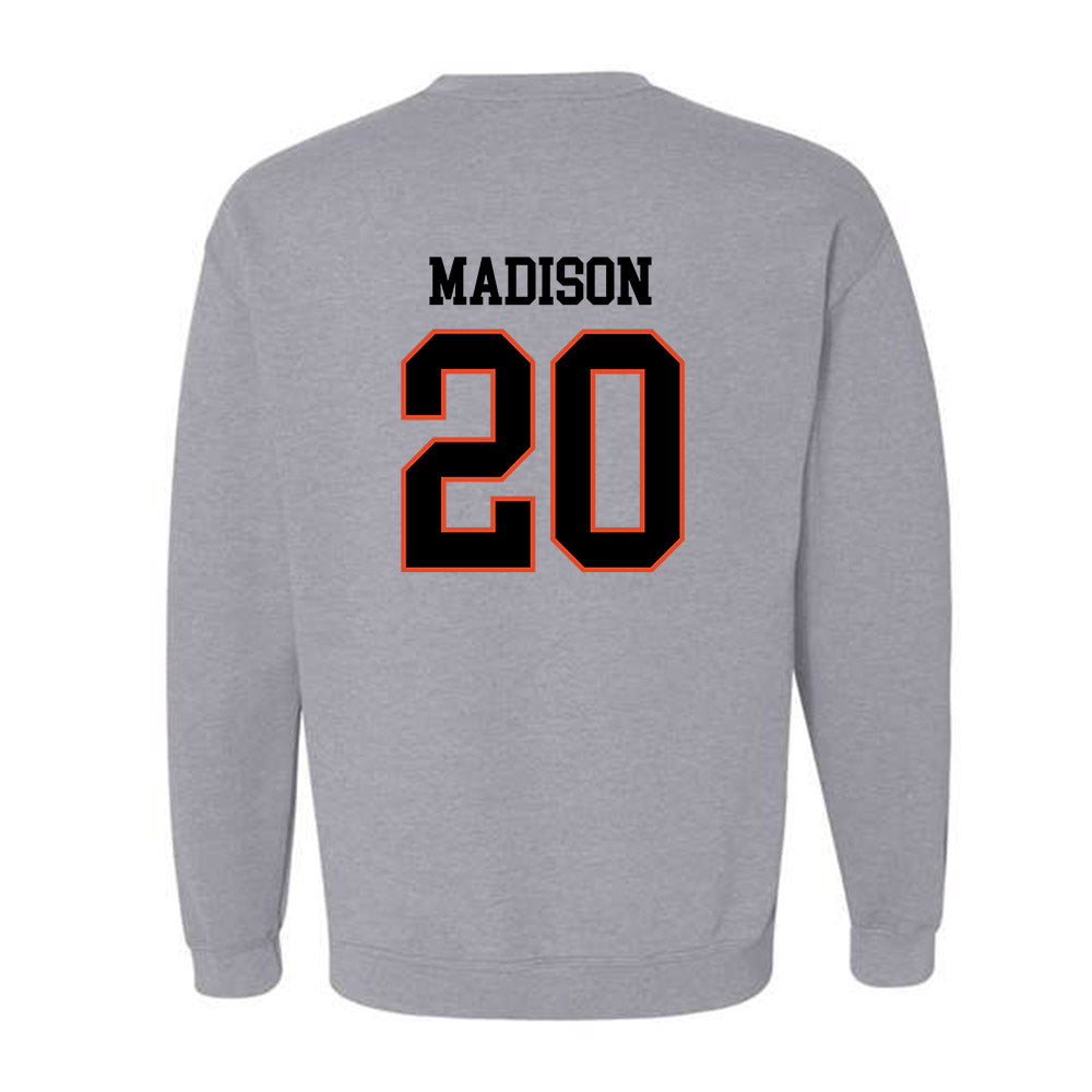 Oregon State - NCAA Football : David Madison - Classic Shersey Crewneck Sweatshirt-1