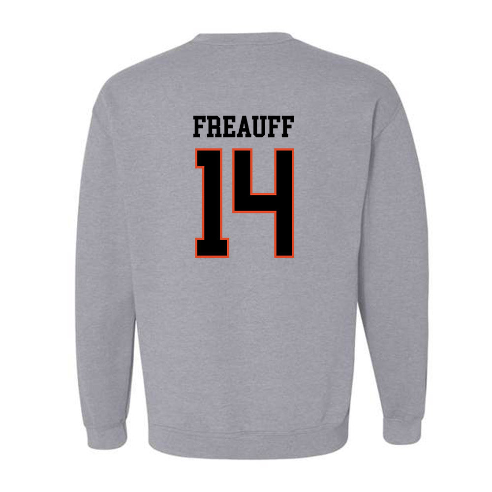 Oregon State - NCAA Football : Eddie Freauff - Classic Shersey Crewneck Sweatshirt-1