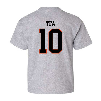 Oregon State - NCAA Football : Tristan Ti'a - Classic Shersey Youth T-Shirt-1