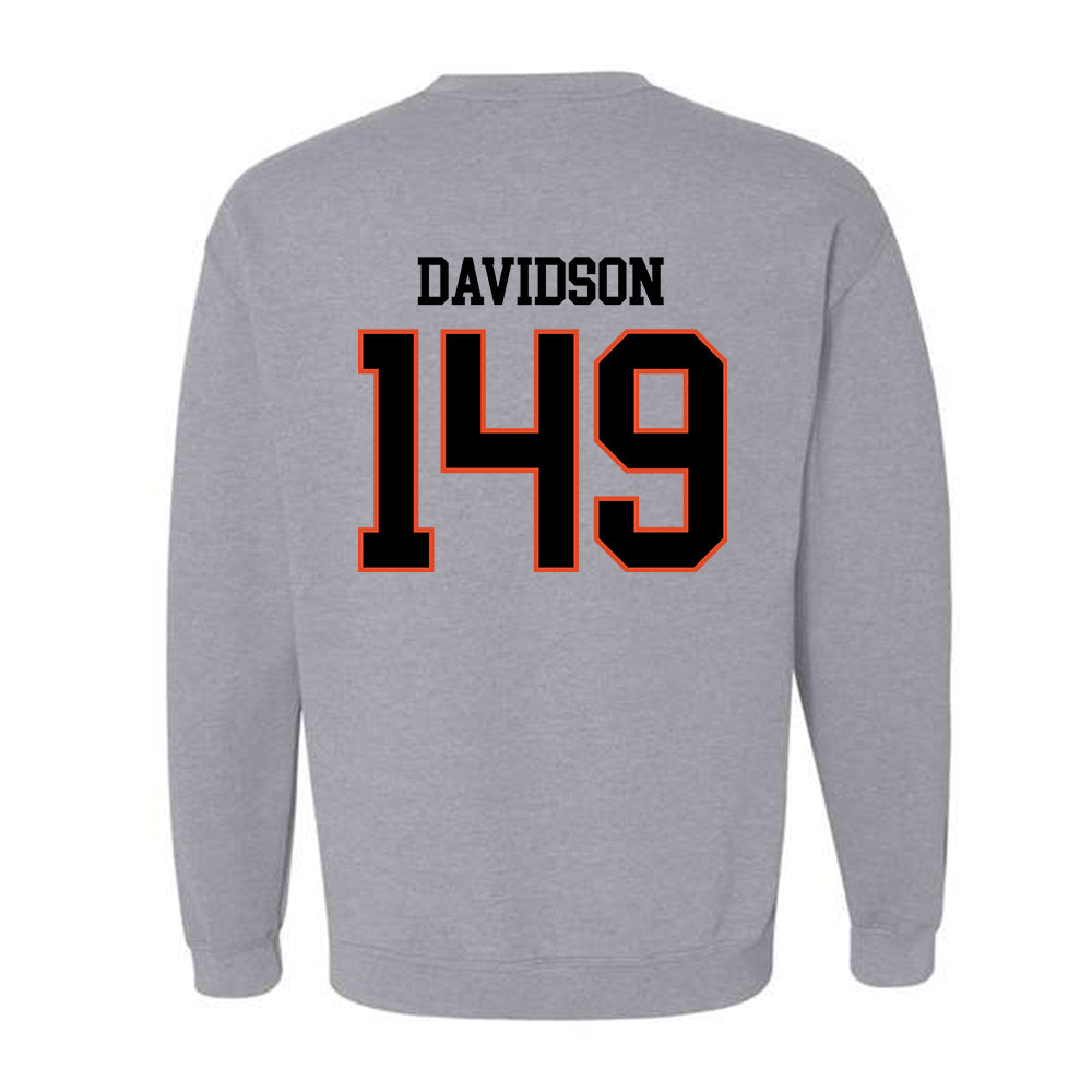 Oregon State - NCAA Wrestling : Koy Davidson - Classic Shersey Crewneck Sweatshirt-1