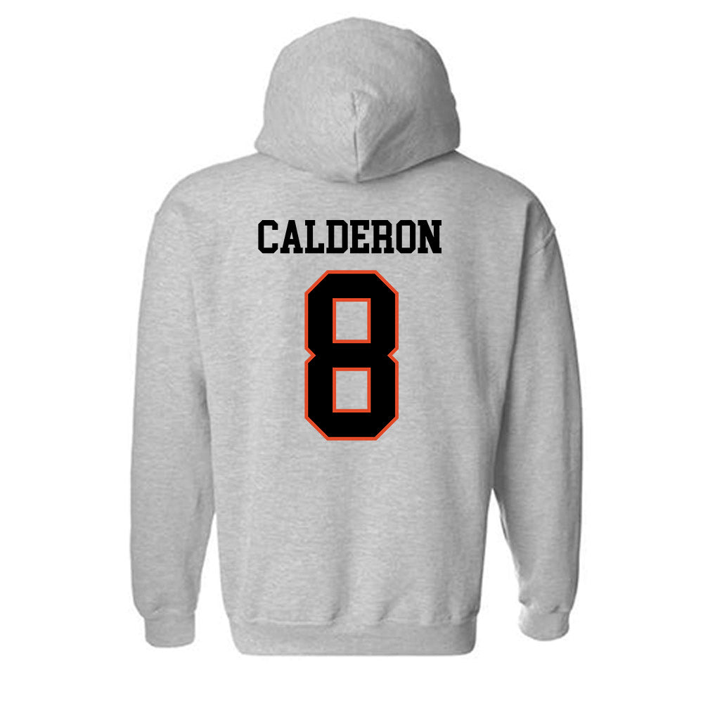 Oregon State - NCAA Women's Soccer : Isa Calderon - Classic Shersey Hooded Sweatshirt-1
