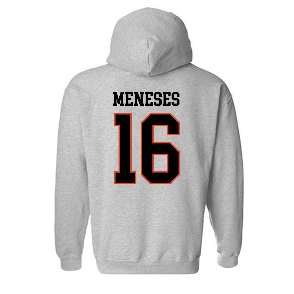 Oregon State - NCAA Men's Soccer : Massimo Meneses - Classic Shersey Hooded Sweatshirt-1
