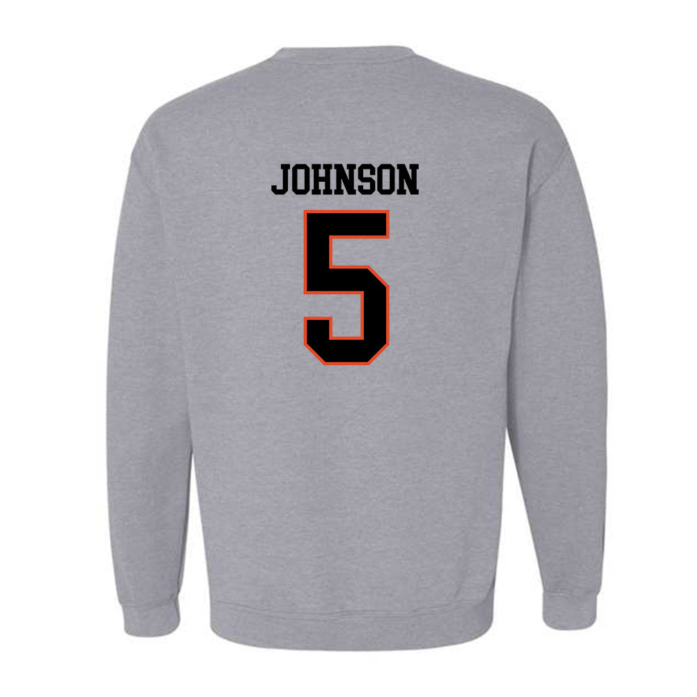 Oregon State - NCAA Football : Gabarri Johnson - Classic Shersey Crewneck Sweatshirt-1