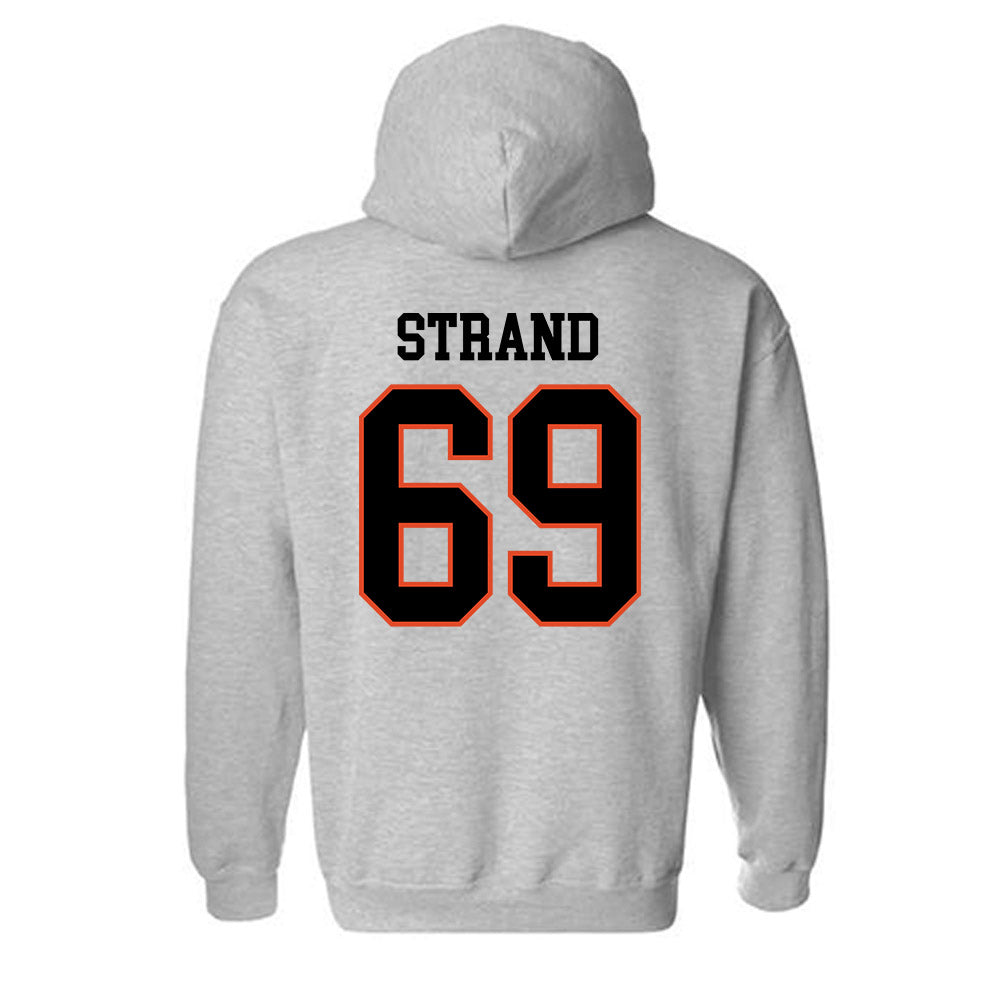 Oregon State - NCAA Football : Jacob Strand - Classic Shersey Hooded Sweatshirt-1