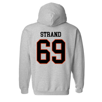 Oregon State - NCAA Football : Jacob Strand - Classic Shersey Hooded Sweatshirt-1