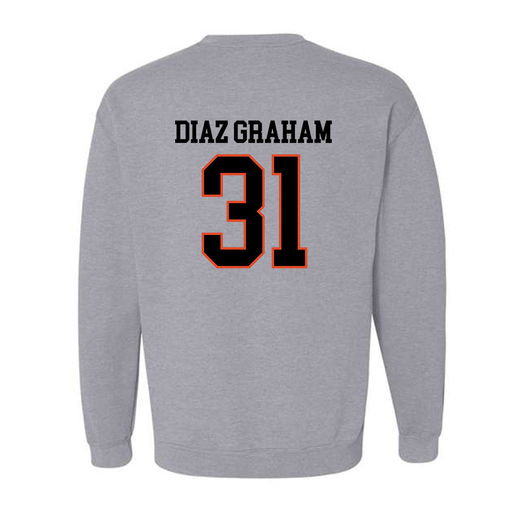 Oregon State - NCAA Men's Basketball : Jorge Diaz Graham - Classic Shersey Crewneck Sweatshirt-1