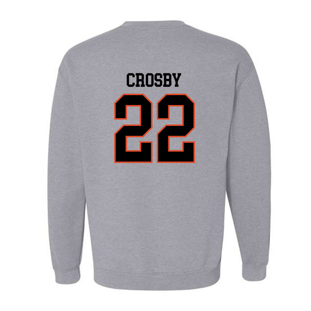 Oregon State - NCAA Football : Marquis Crosby - Classic Shersey Crewneck Sweatshirt-1