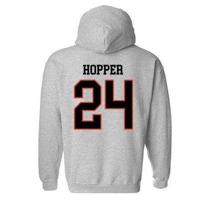 Oregon State - NCAA Football : Tyjai Hopper - Classic Shersey Hooded Sweatshirt-1