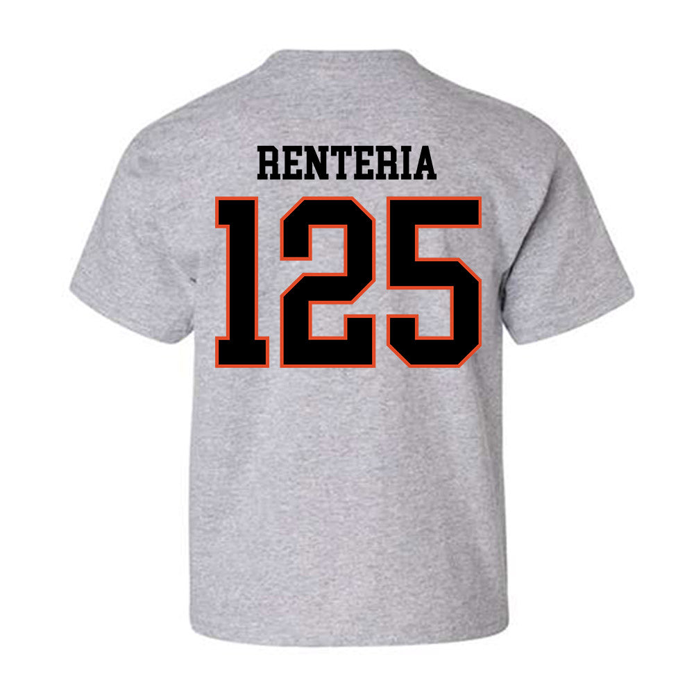 Oregon State - NCAA Wrestling : Maximo Renteria - Classic Shersey Youth T-Shirt-1
