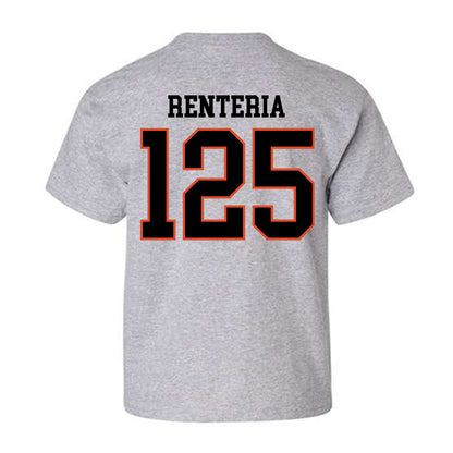 Oregon State - NCAA Wrestling : Maximo Renteria - Classic Shersey Youth T-Shirt-1