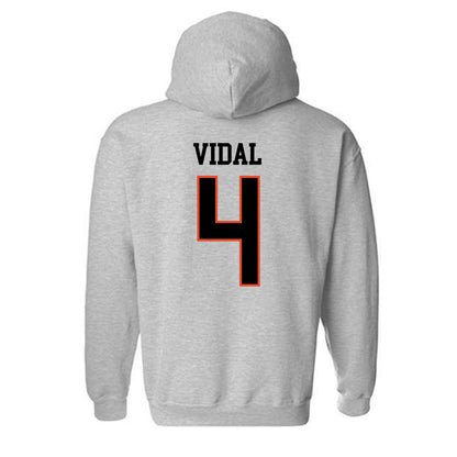 Oregon State - NCAA Men's Soccer : Oriol Vidal - Classic Shersey Hooded Sweatshirt-1