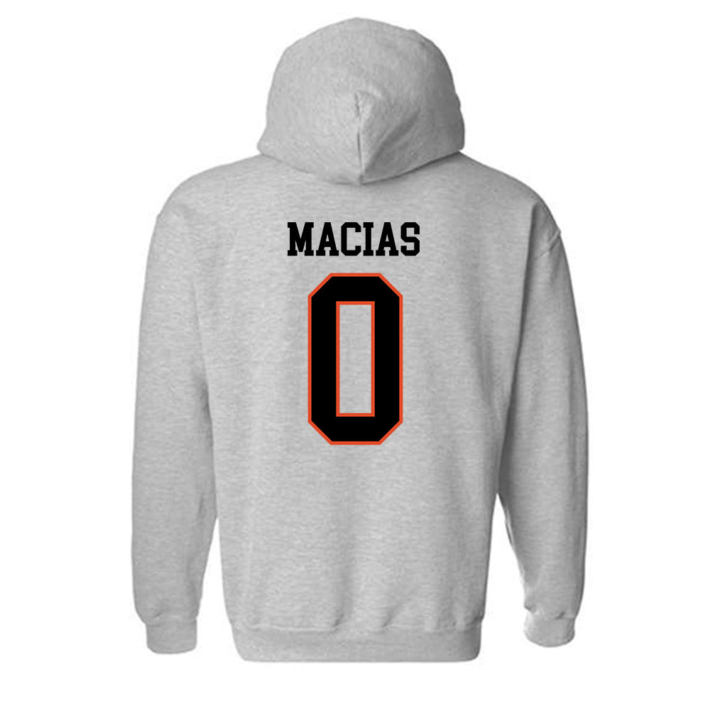 Oregon State - NCAA Men's Soccer : Michael Macias - Classic Shersey Hooded Sweatshirt-1