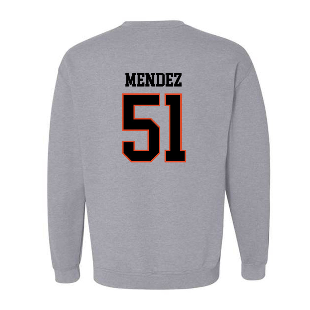 Oregon State - NCAA Baseball : Connor Mendez - Classic Shersey Crewneck Sweatshirt-1