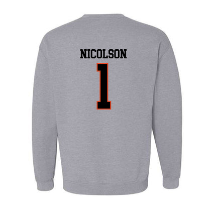Oregon State - NCAA Men's Soccer : John Nicolson - Classic Shersey Crewneck Sweatshirt-1
