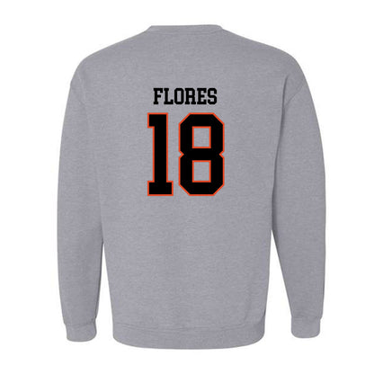 Oregon State - NCAA Softball : Justice Flores - Classic Shersey Crewneck Sweatshirt-1