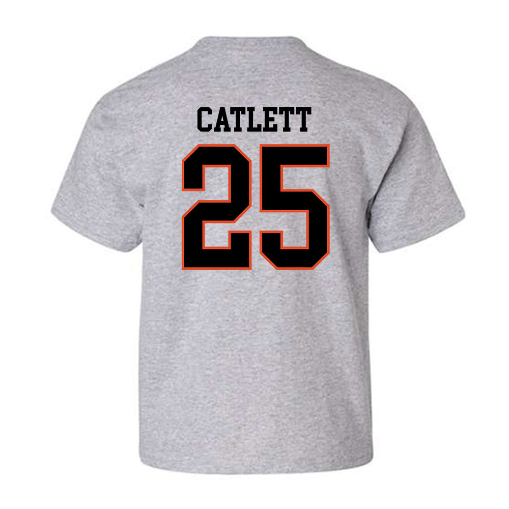Oregon State - NCAA Men's Soccer : Sava Catlett - Classic Shersey Youth T-Shirt-1