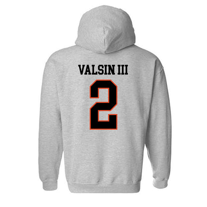 Oregon State - NCAA Football : Jimmy Valsin III - Classic Shersey Hooded Sweatshirt-1
