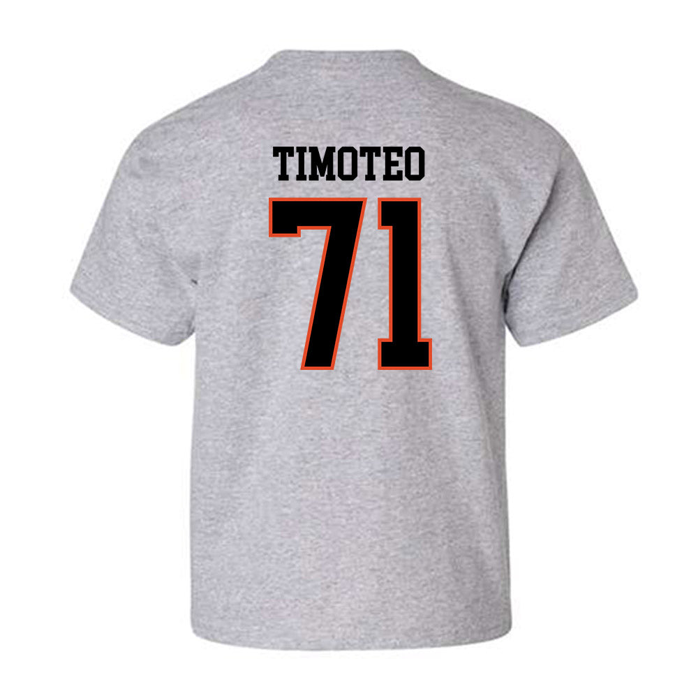 Oregon State - NCAA Football : Josiah Timoteo - Classic Shersey Youth T-Shirt-1