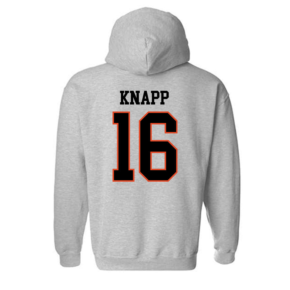 Oregon State - NCAA Football : Logan Knapp - Classic Shersey Hooded Sweatshirt-1