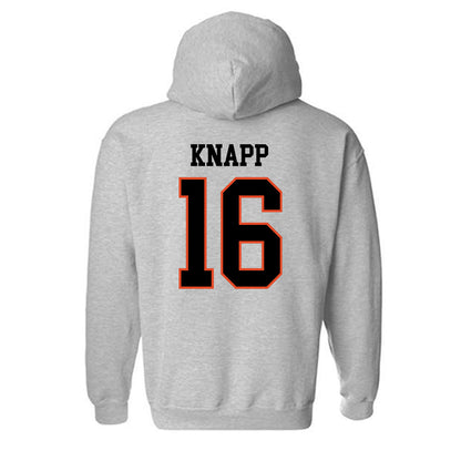 Oregon State - NCAA Football : Logan Knapp - Classic Shersey Hooded Sweatshirt-1