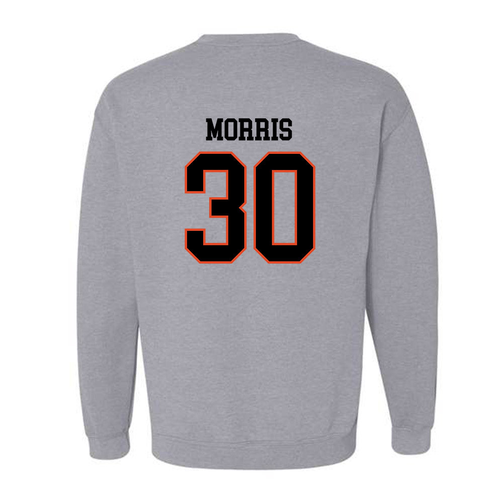 Oregon State - NCAA Baseball : Trey Morris - Classic Shersey Crewneck Sweatshirt-1