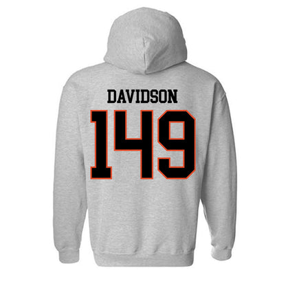 Oregon State - NCAA Wrestling : Koy Davidson - Classic Shersey Hooded Sweatshirt-1