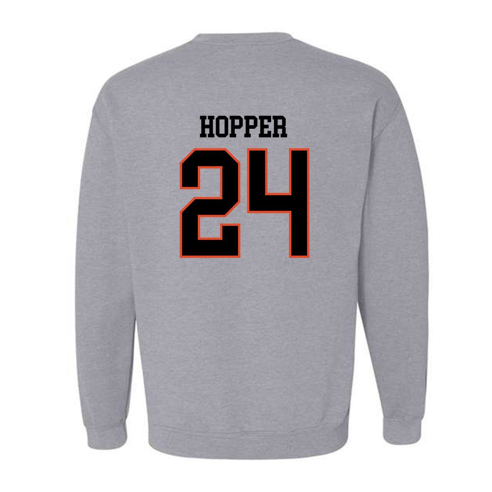 Oregon State - NCAA Football : Tyjai Hopper - Classic Shersey Crewneck Sweatshirt-1