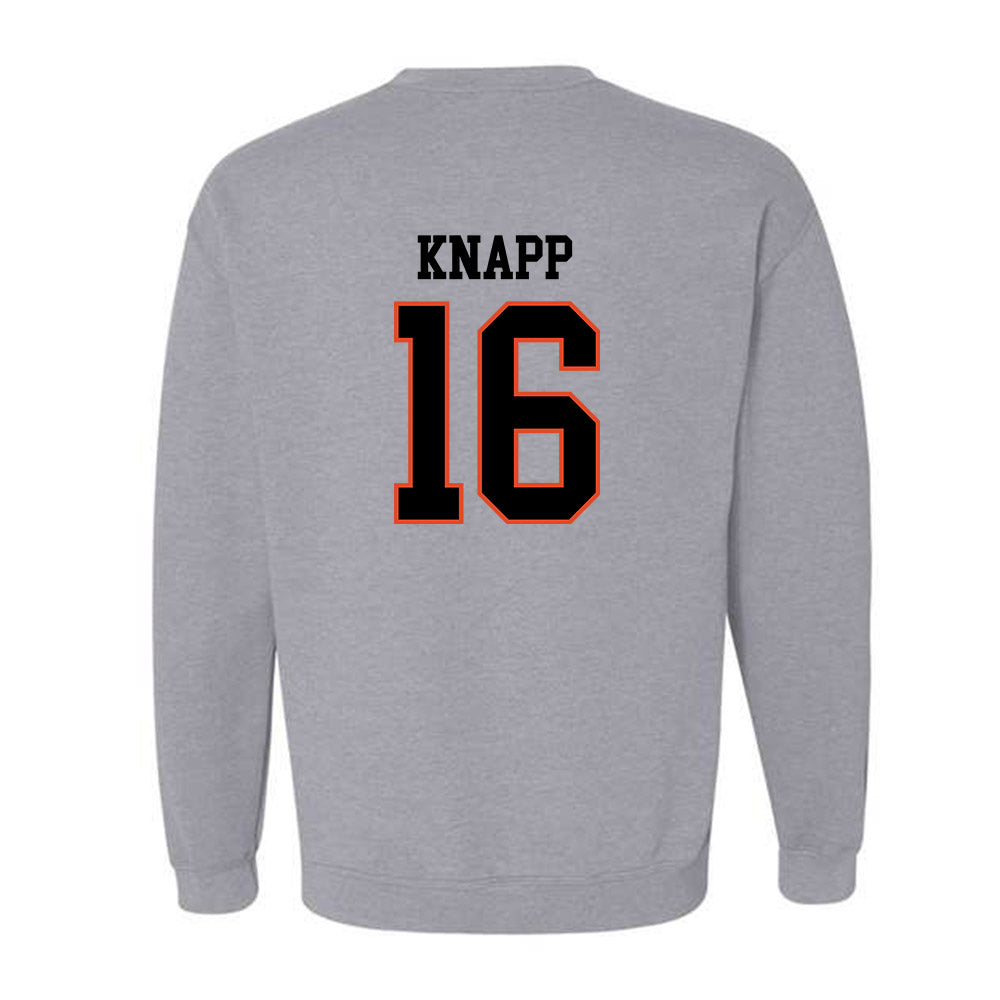 Oregon State - NCAA Football : Logan Knapp - Classic Shersey Crewneck Sweatshirt-1
