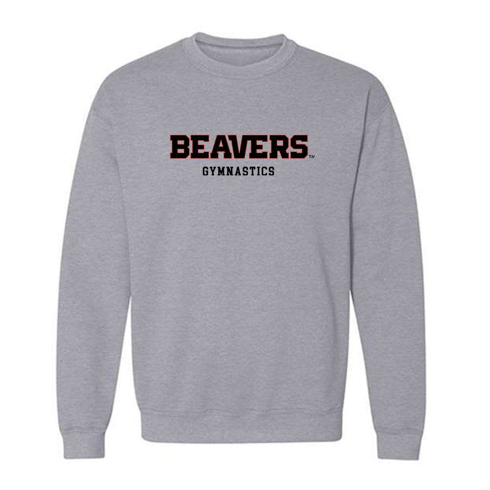 Oregon State - NCAA Women's Gymnastics : Mia Heather - Classic Shersey Crewneck Sweatshirt-0