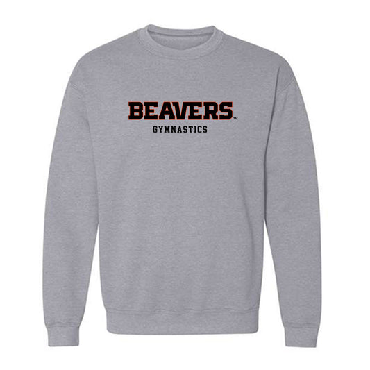 Oregon State - NCAA Women's Gymnastics : Mia Heather - Classic Shersey Crewneck Sweatshirt-0