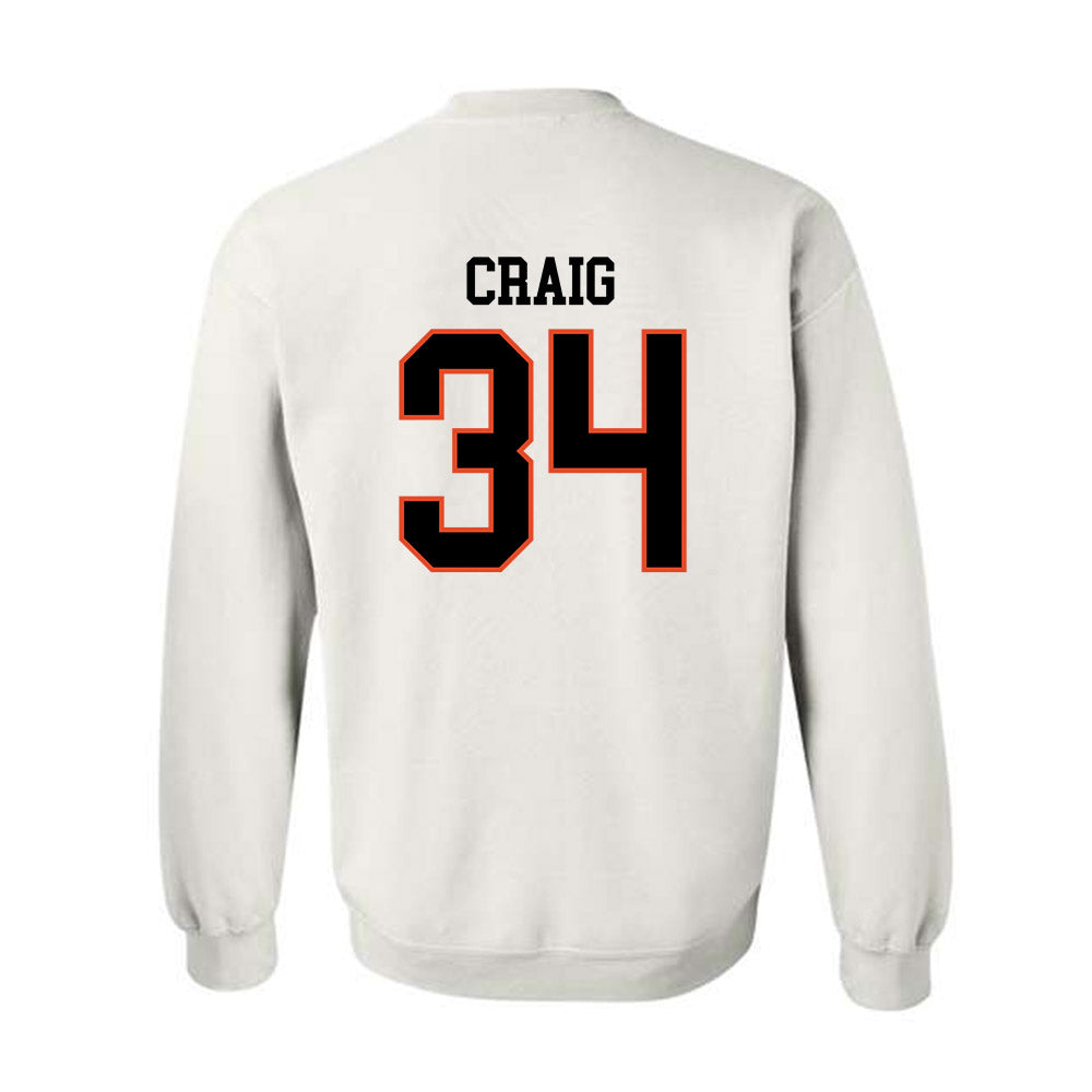 Oregon State - NCAA Football : Sean Craig - Classic Shersey Crewneck Sweatshirt-1
