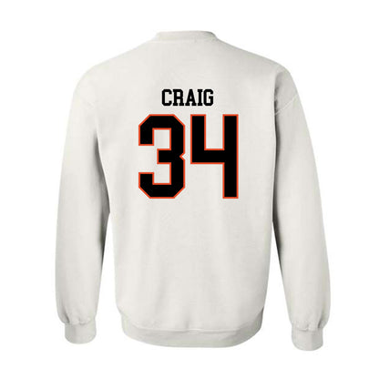 Oregon State - NCAA Football : Sean Craig - Classic Shersey Crewneck Sweatshirt-1
