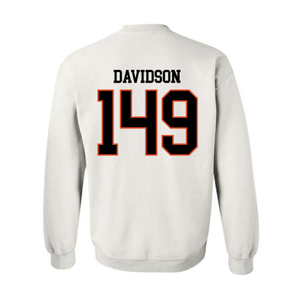 Oregon State - NCAA Wrestling : Koy Davidson - Classic Shersey Crewneck Sweatshirt-1