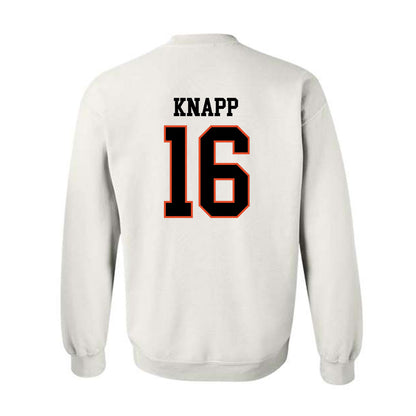 Oregon State - NCAA Football : Logan Knapp - Classic Shersey Crewneck Sweatshirt-1