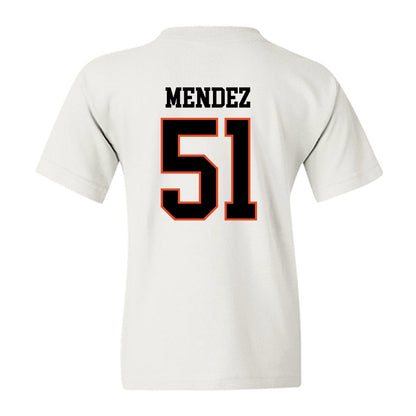 Oregon State - NCAA Baseball : Connor Mendez - Classic Shersey Youth T-Shirt-1