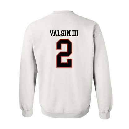 Oregon State - NCAA Football : Jimmy Valsin III - Classic Shersey Crewneck Sweatshirt-1