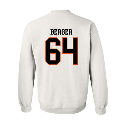 Oregon State - NCAA Football : Ryan Berger - Classic Shersey Crewneck Sweatshirt-1