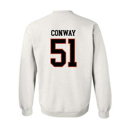 Oregon State - NCAA Football : Maddox Conway - Classic Shersey Crewneck Sweatshirt-1