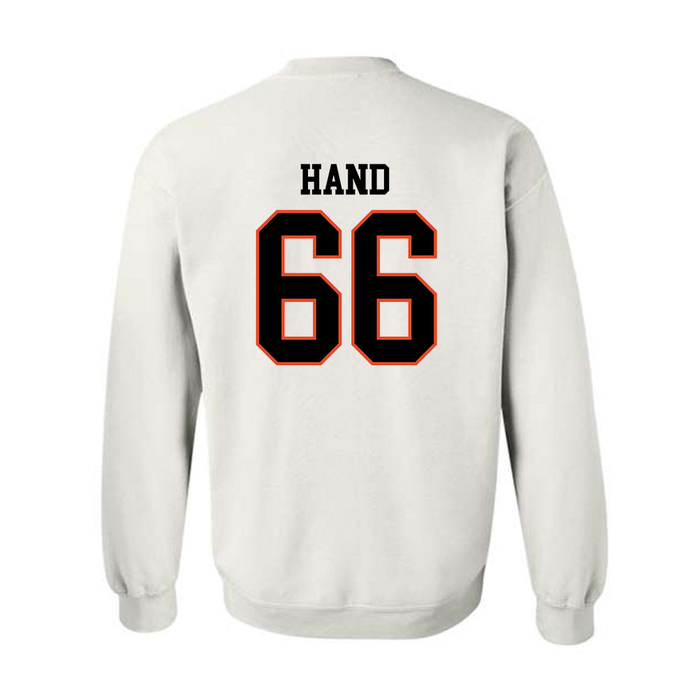 Oregon State - NCAA Football : JT Hand - Classic Shersey Crewneck Sweatshirt-1