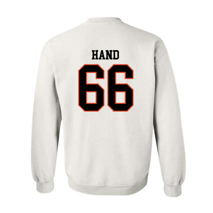 Oregon State - NCAA Football : JT Hand - Classic Shersey Crewneck Sweatshirt-1