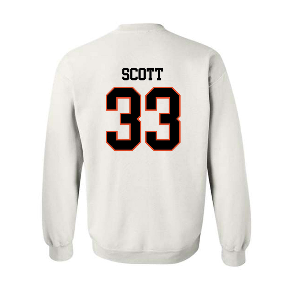 Oregon State - NCAA Baseball : Noah Scott - Classic Shersey Crewneck Sweatshirt-1