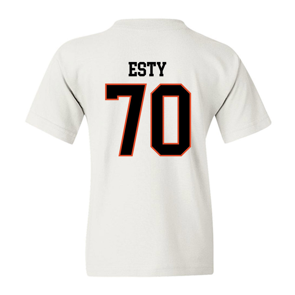 Oregon State - NCAA Football : Zander Esty - Classic Shersey Youth T-Shirt-1