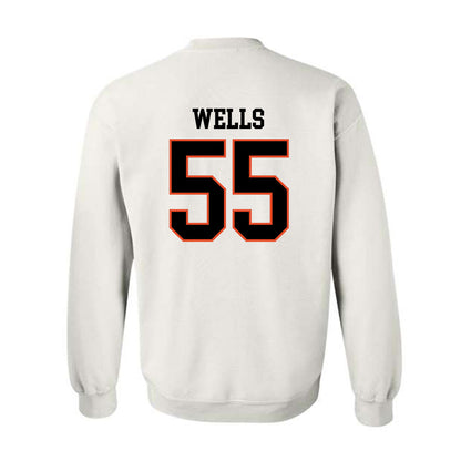Oregon State - NCAA Football : Van Wells - Classic Shersey Crewneck Sweatshirt-1