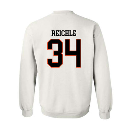 Oregon State - NCAA Football : Jake Reichle - Classic Shersey Crewneck Sweatshirt-1