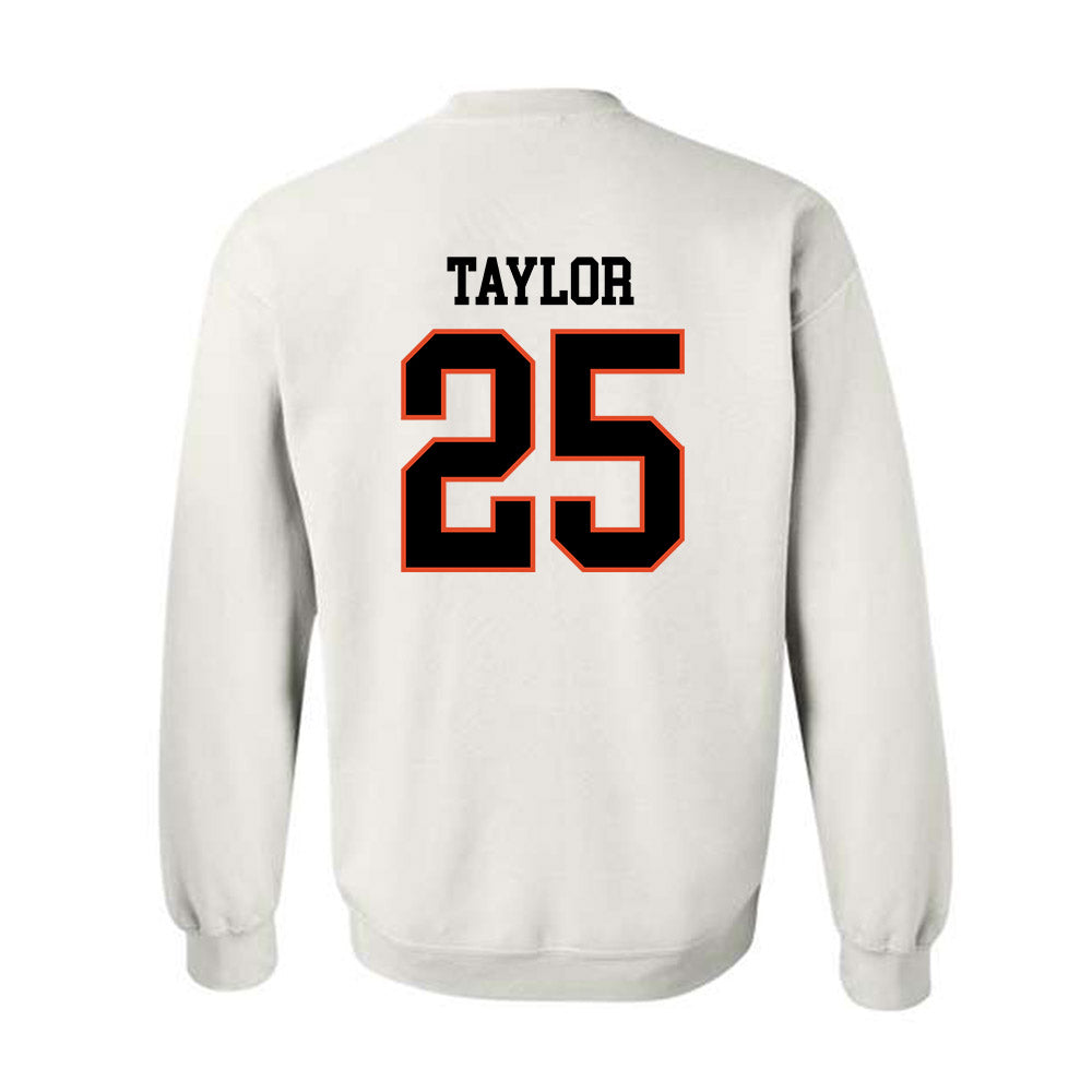 Oregon State - NCAA Football : Nikko Taylor - Classic Shersey Crewneck Sweatshirt-1