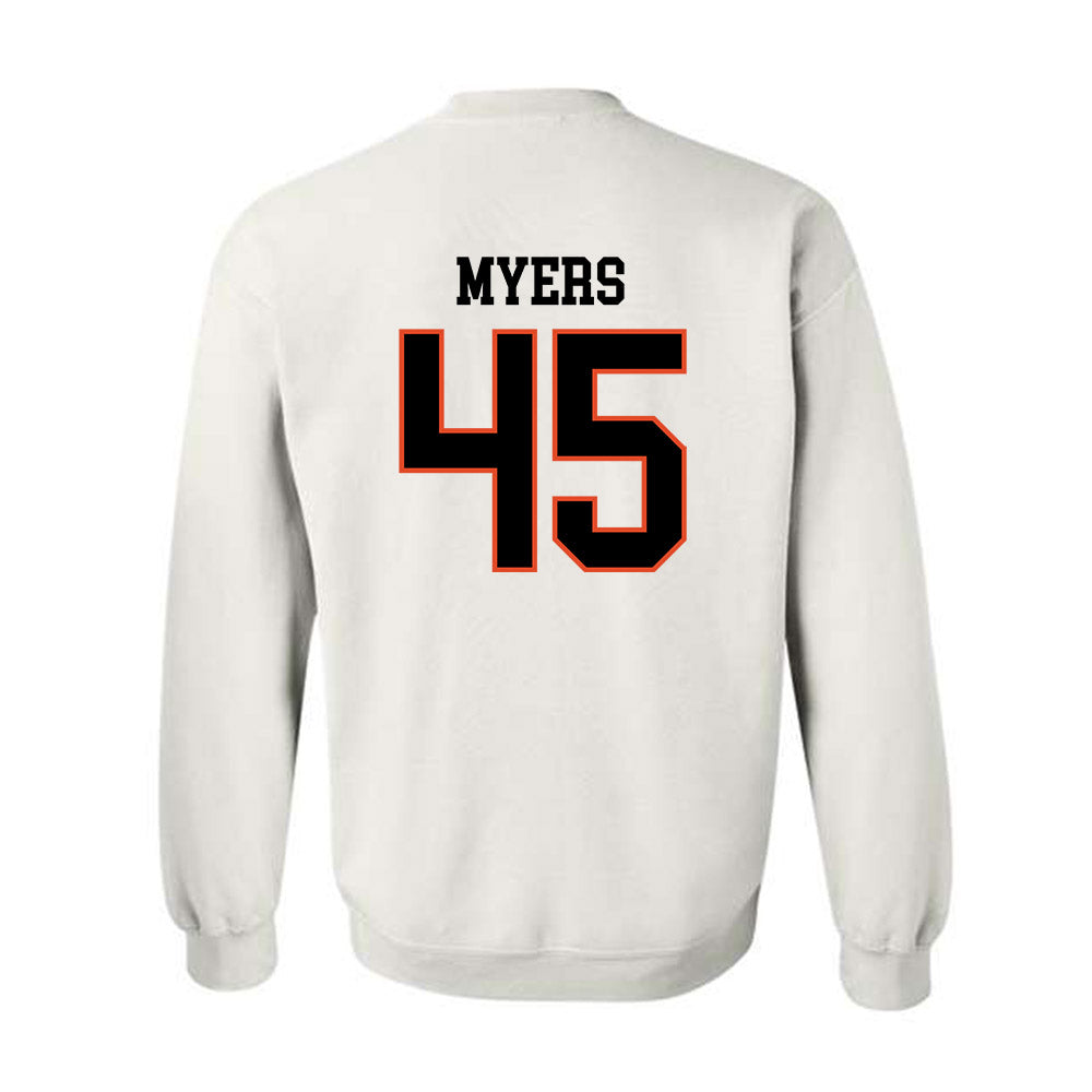 Oregon State - NCAA Football : Jesse Myers - Classic Shersey Crewneck Sweatshirt-1