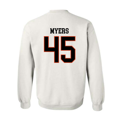 Oregon State - NCAA Football : Jesse Myers - Classic Shersey Crewneck Sweatshirt-1