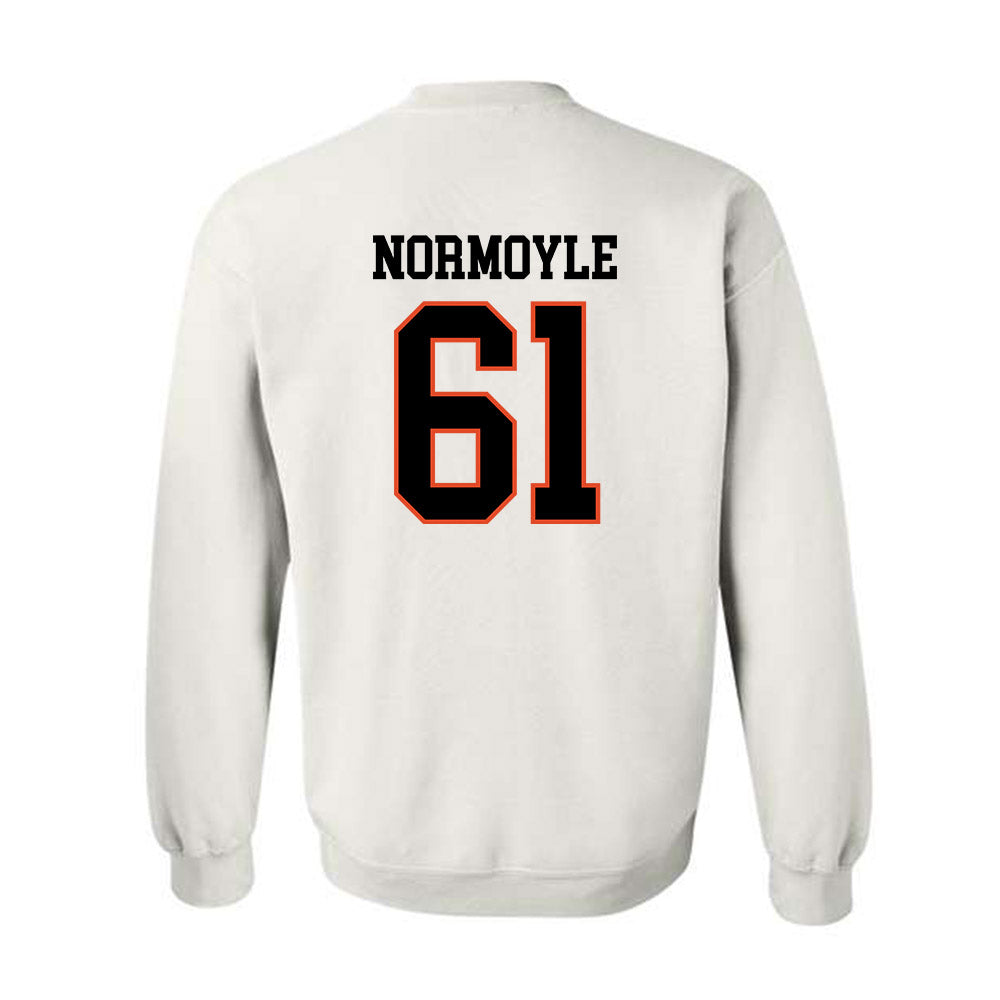 Oregon State - NCAA Football : Jake Normoyle - Classic Shersey Crewneck Sweatshirt-1
