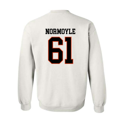Oregon State - NCAA Football : Jake Normoyle - Classic Shersey Crewneck Sweatshirt-1
